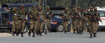 巴基斯坦陸軍總部附近發(fā)生爆炸 傷亡人數(shù)已逾60