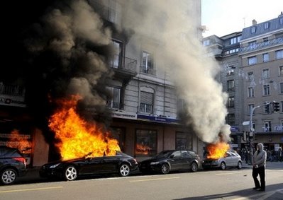 瑞士反世貿組織游行演變為暴力事件