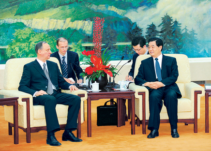 胡錦濤會(huì)見(jiàn)俄羅斯聯(lián)邦安全會(huì)議秘書