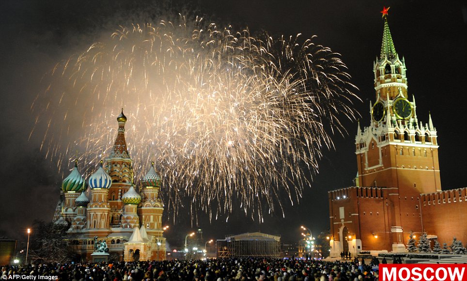 世界各地喜迎新年 煙花表演絢麗登場