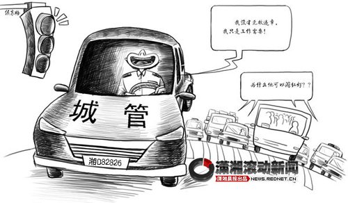 湖南耒陽城管執法車被曝違章508次交警未處理