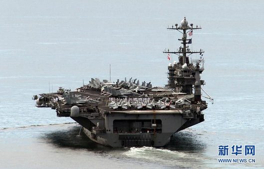 高清：韓美開始舉行海上聯合軍演