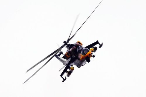 匈牙利空軍為米-24V攻擊直升機涂上雄鷹涂裝