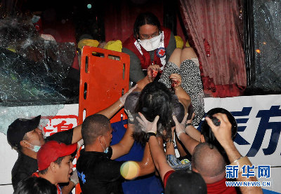 高清組圖：香港旅游巴士菲律賓遭劫持