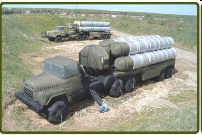 看看俄軍的充氣假目標[組圖]