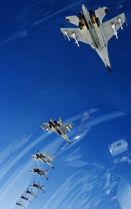 外媒港媒關注中國空軍形成成系統(tǒng)遠程作戰(zhàn)能力