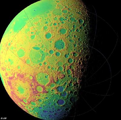 NASA展示月球遠側照 精細程度創紀錄