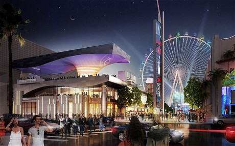 拉斯維加斯將建世界第一高觀景摩天輪 超過“倫敦眼”