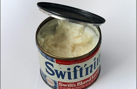 過期食品該扔嗎？德國一罐豬油放置64年后仍可食用