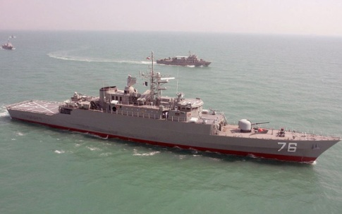 伊朗開工建造第2艘國產“賈馬蘭”級驅逐艦(圖)