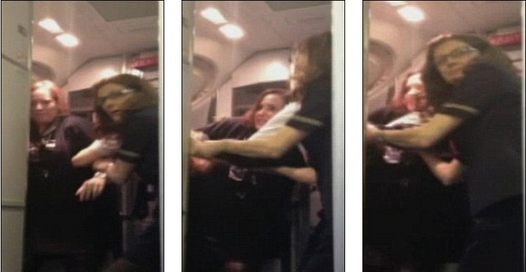 美國空姐“發神經”恐嚇乘客 稱飛機有故障可能墜毀