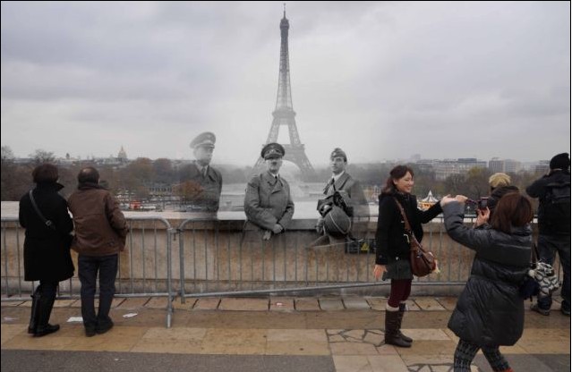 俄攝影師將歷史與現實合二為一 獨創回顧戰爭巧妙視角