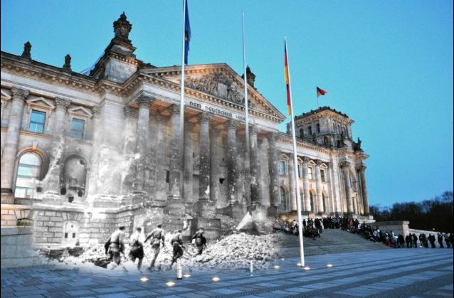 俄攝影師將歷史與現實合二為一 獨創回顧戰爭巧妙視角