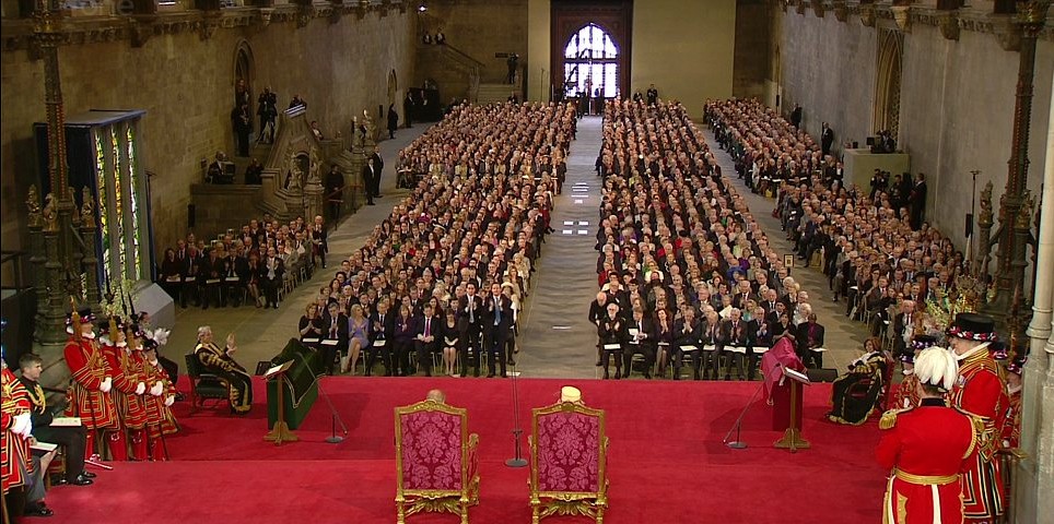 英女王登基60周年演講盛贊夫君 下院議長(zhǎng)“鬧場(chǎng)”