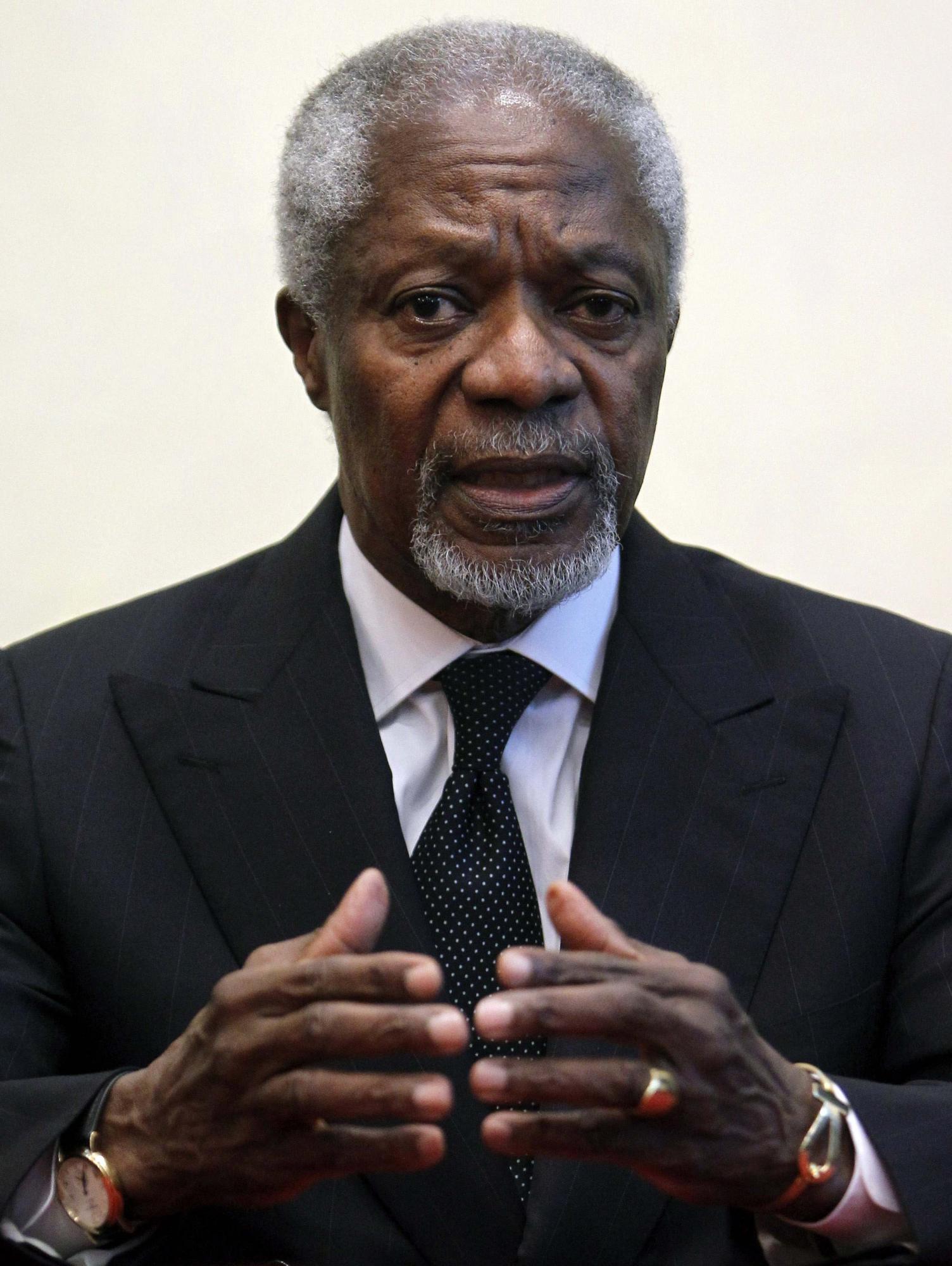 敘政府接受安理會6條建議 安南敦促阿薩德落實行動