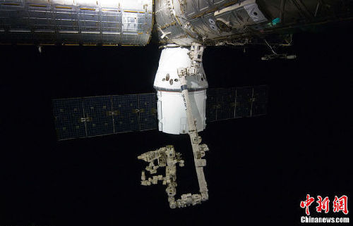 世界首艘商業飛船墜入太平洋海域