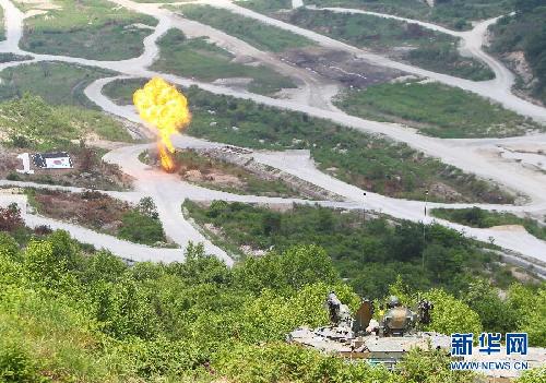 韓美舉行最大規模火力演習