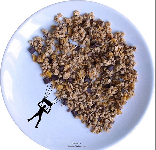 圖：享受美食時盡情釋放創作靈感 餐盤上的無限創意