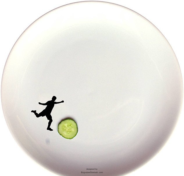 圖：享受美食時盡情釋放創作靈感 餐盤上的無限創意