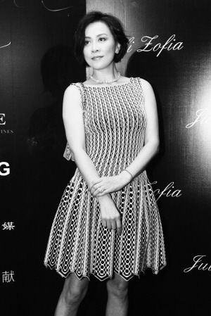 劉嘉玲笑談梁朝偉巨星生日宴(圖)