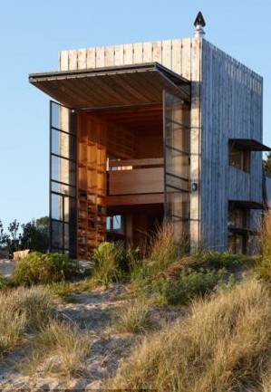 新西蘭建筑師滑車(chē)上造可移動(dòng)別墅 占地40平米夠五口之家度假