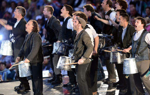 倫敦奧運會開幕式舉行