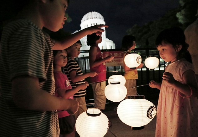 日本紀念廣島原子彈爆炸67周年 美前總統杜魯門之孫出席