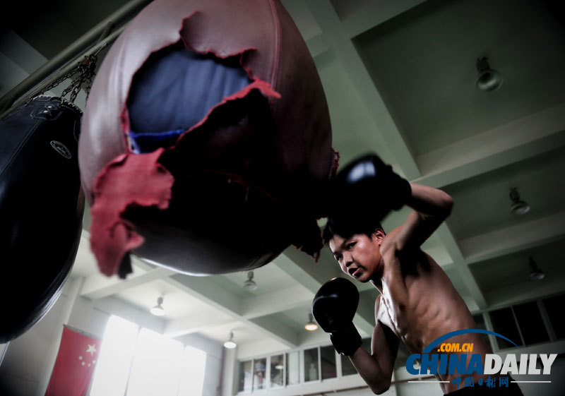 圖片故事：拳擊小子