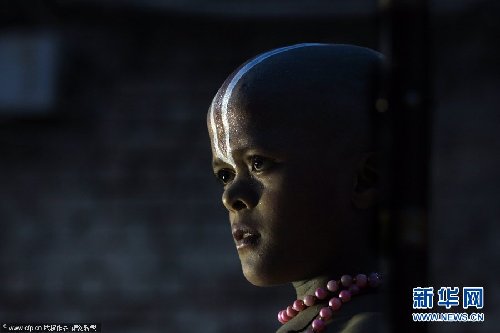 尼泊爾百名女孩角逐庫瑪麗“活女神”