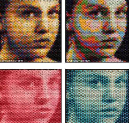 從童年經歷獲取靈感 美藝術家用蠟筆拼出絕美彩照