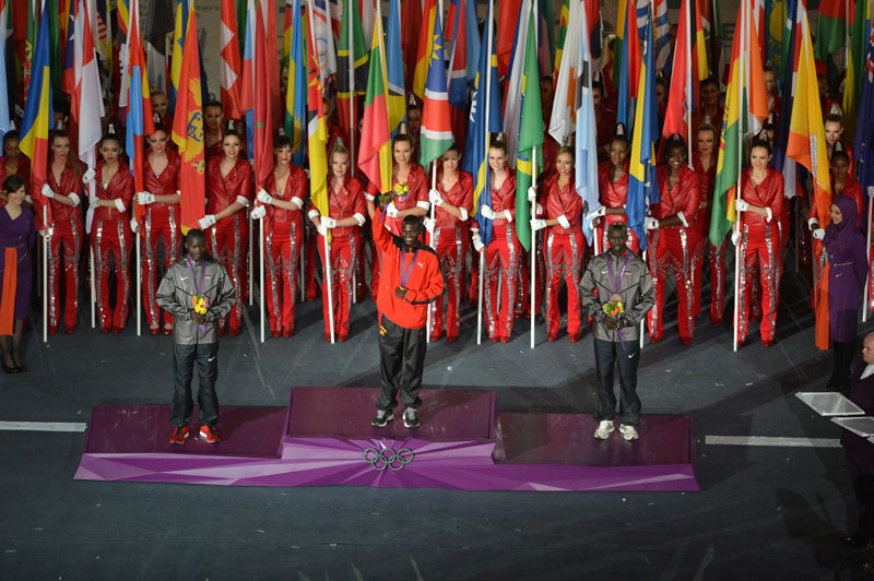 高清：倫敦奧運會閉幕式在“倫敦碗”舉行