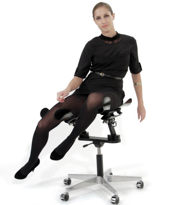 美發明新型健康辦公椅 令人姿勢優美心情愉悅