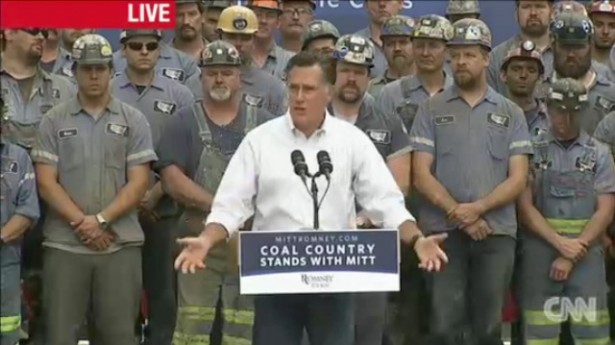 羅姆尼競選活動人氣不足? 美礦工“被請假”助陣