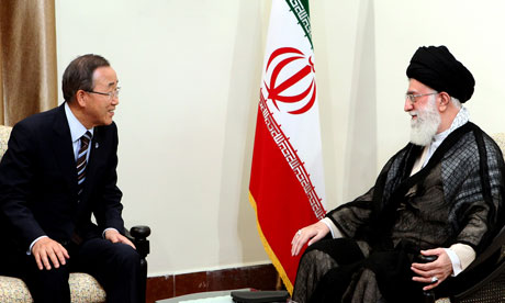 埃及總統“倒敘”言論“攪局”不結盟峰會 潘基文猛批伊朗