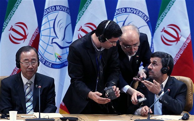 埃及總統(tǒng)“倒敘”言論“攪局”不結(jié)盟峰會(huì) 潘基文猛批伊朗