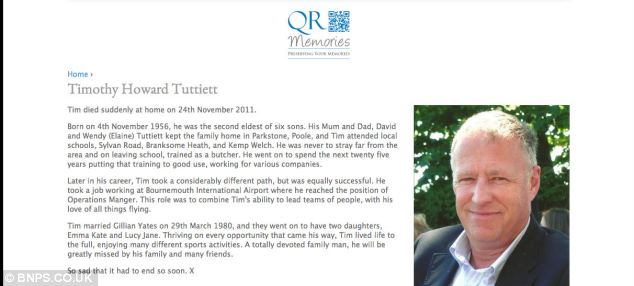 英國(guó)推出新型墓碑 用智能手機(jī)掃描二維碼即知逝者信息