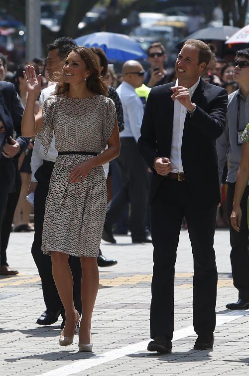 威廉王子:想和凱特王妃生兩個孩子