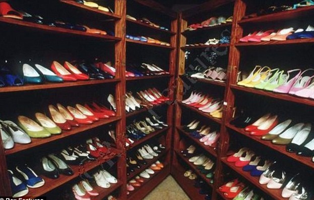 菲律賓前第一夫人百余箱名貴鞋、衣物受毀嚴重