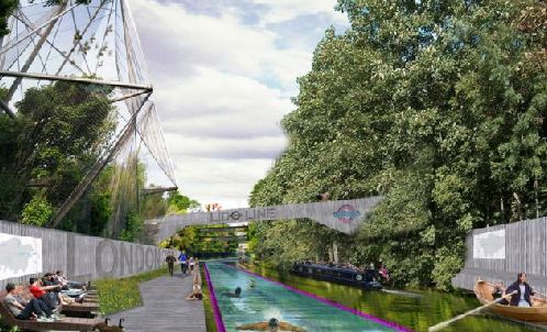 游著泳去上班？ 大膽創意有望在倫敦實施