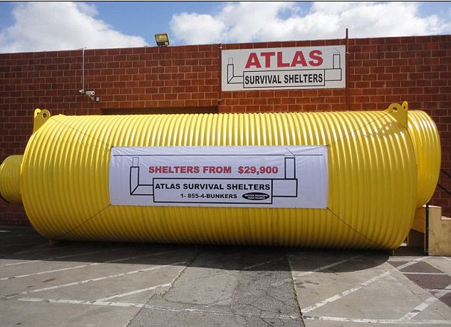 世界末日來臨不用怕 地下防空艙為你提供避難所