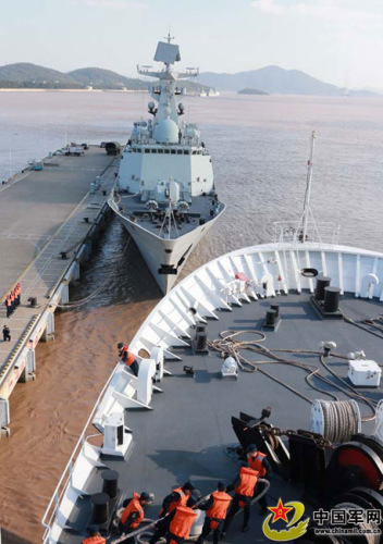 中國(guó)舉行近幾年來最大規(guī)模軍地海上維權(quán)演習(xí)