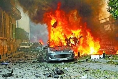 黎巴嫩被炸身亡高官葬禮現場再次引發騷亂