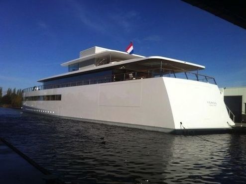 喬布斯私人游艇亮相 配備7臺iMac盡顯蘋果風