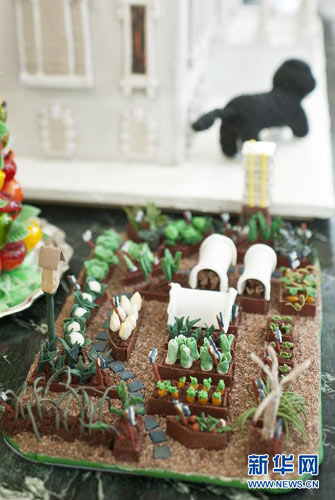 白宮節日新裝迎圣誕 85名志愿者精心布置情趣盎然