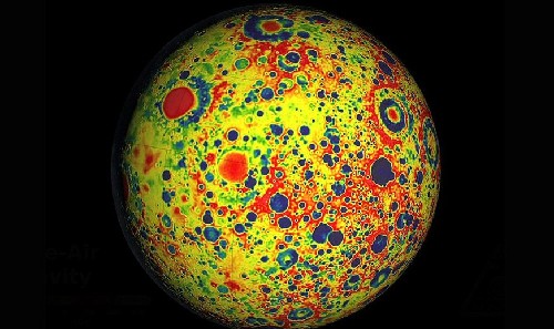 NASA航天器發回奇幻美圖 展示月球往日滄桑