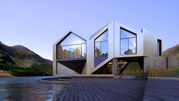 英建筑師設計變形房屋應對不同天氣 靈感源于數學成果