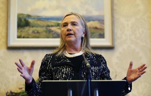 希拉里因病推遲參加涉敘問題會議 美或將承認反對派