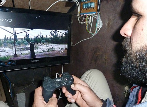 敘利亞反對(duì)派研制新型裝甲車 或?qū)⑼度霊?zhàn)斗