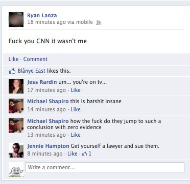 美媒體登錯(cuò)槍擊案嫌犯照片鬧笑話 當(dāng)事人很無辜很憤怒