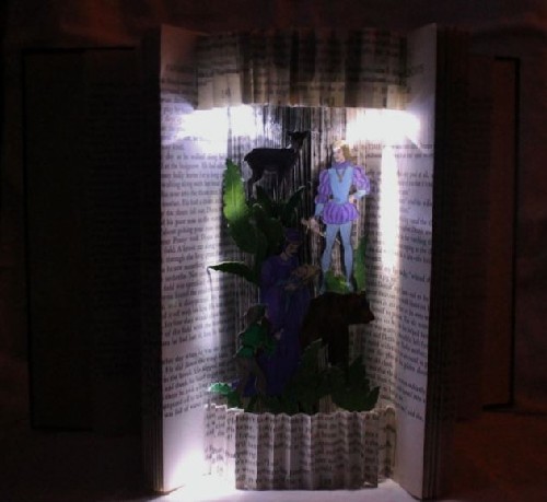 哈利•波特、湯姆•索亞從書里冒出來！絕美紙雕讓主角“復活”